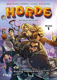 Das Cover des Comics »HORDE: Queste vor dem Feste« von Liza Grimm, Marvin Clifford und anderen